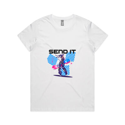 Send It Female Snowboarder Thumbnail